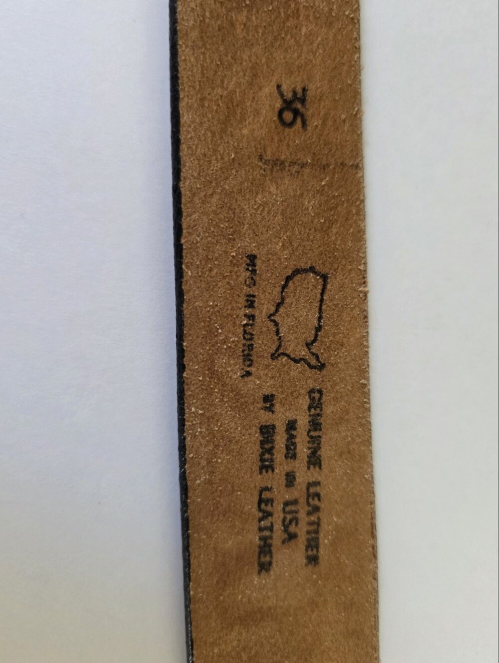 Vintage Tooled Leather American Eagle Belt USA Made Womens Size 36 Western - Picture 5 of 9